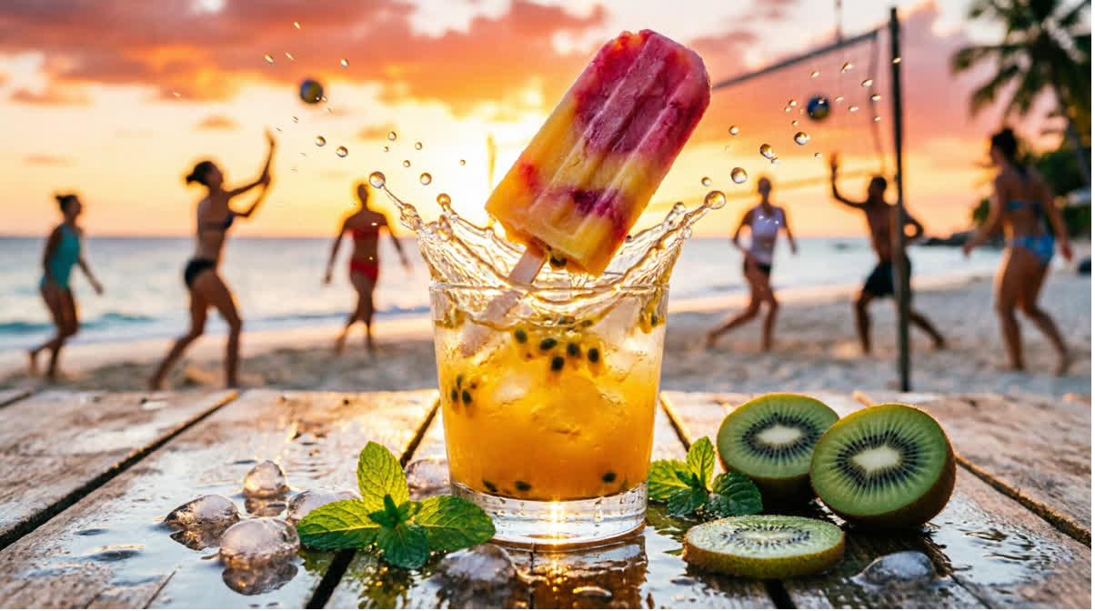 Cocktail de Verão — imagem gerada por IA